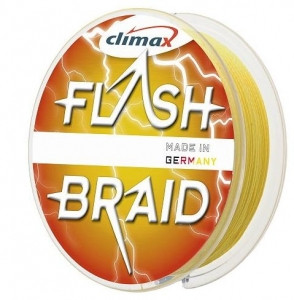 Шнур Climax Flash Braid 100м 0.14мм жовтий