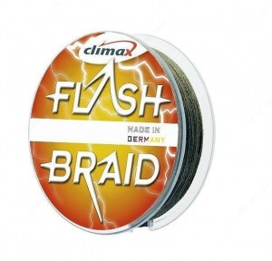 Шнур Climax Flash Braid 100м 0.18мм зелений