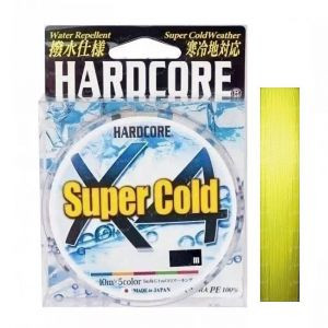 Duel Hardcore Super Cold x4 150m #1.2 Hi-Vis yellows