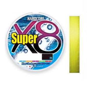 Duel Hardcore Super X8 150 м #0,8 HI-Vis Жовки