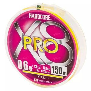 Шнур Duel Hardcore x8 Pro 150m #0.6 max 13lb