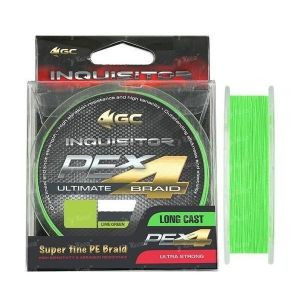Шнур Golden Catch Inquisitor X4 Lime Green 100м #0.4