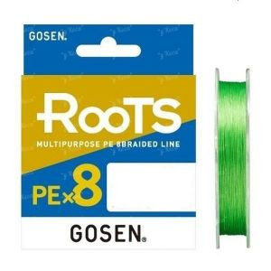 Gosen Roots x8 150 м світло -зелений #0,6 14 фунтів шнура