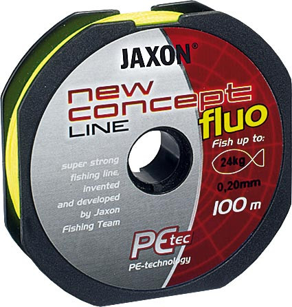 Шнур Jaxon New Concept Line Yellow (Fluo) ZJ-NCY012A