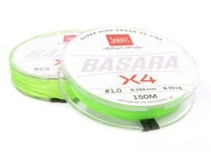 Шнур Lucky John Basara 0.3/0.091мм 125м Light Green