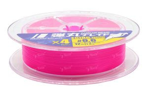 Шнур Major Craft Dangan Braid x4 #0.4 Pink 150м