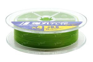 Шнур Major Craft Dangan Braid x4 #0.8 Green 200м