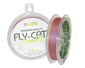 Шнур Ntec FlyCat 0.10мм Multicolor 137м