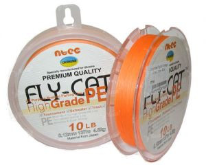 Шнур Ntec FlyCat 0.10мм Orange 137м
