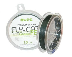 Шнур Ntec FlyCat 0.12мм Moss Green 137м