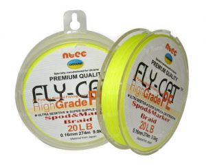Шнур Ntec FlyCat Spod-Marcer 0.16мм Yellow 274м