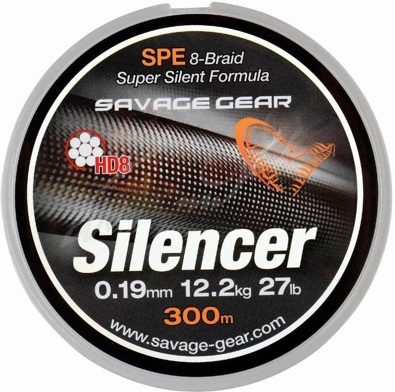 Шнур Savage Gear HD8 Silencer Braid 120m (Green) 0.32mm 58lb/26kg