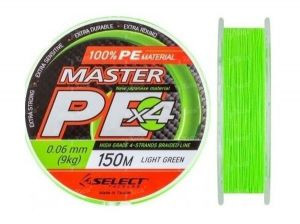 Шнур Select Master 100м 0.14 салатний
