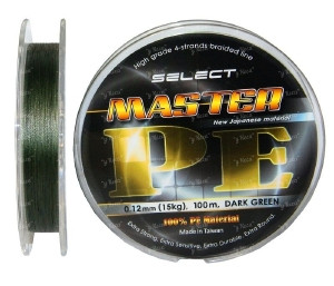 Шнур Select Master 150м 0.06 темно-зелений