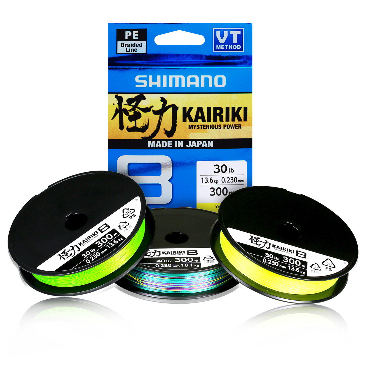 Шнур Shimano Kairiki 8 PE Yellow 150m 0.10mm