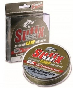 Шнур Sufix 832 Advanced Carp 300м 0.18мм 26lb/12кг Olive