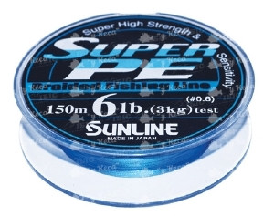 Шнур Sunline Super PE голубой