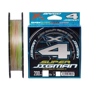 Шнур YGK X-Braid Super Jig Man x4 #2.0 max 30lb 200м