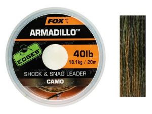 Шок лідер FOX Armadillo Shock & Snag Leader Camo 20m 30lb CAC744
