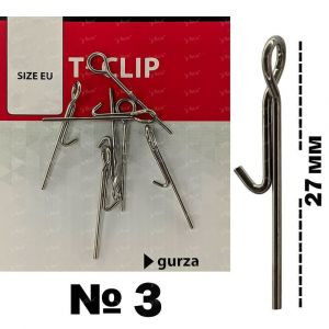 Шпилька для силікону Gurza T-CLIP №3 SN-1403 10шт