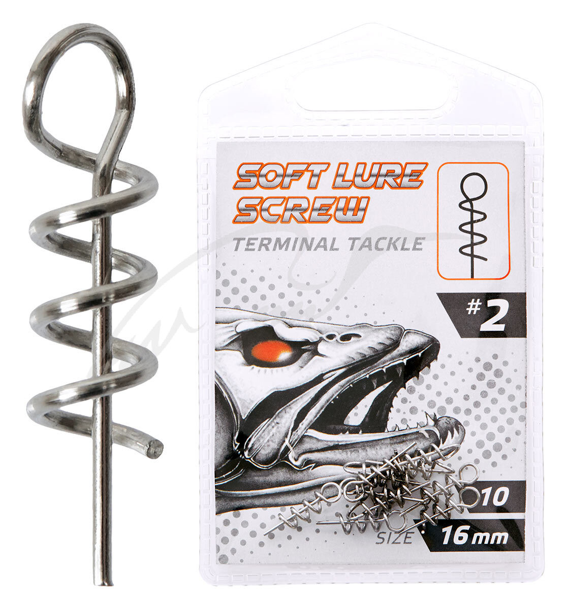 Штопор для силикона Select Soft Lure Screw #2 16mm (10 шт/уп.)