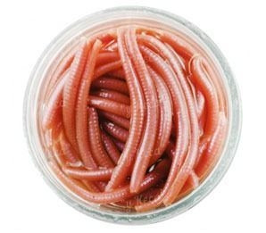 Силикон Berkley Gulp Mini Earthworm Natural Червь натурал 42шт