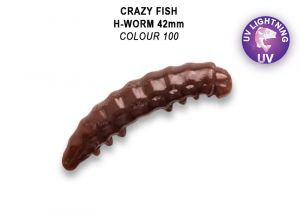 Силикон Crazy Fish MF H-Worm 1.65