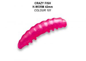 Силікон Crazy Fish MF H-Worm 1.65