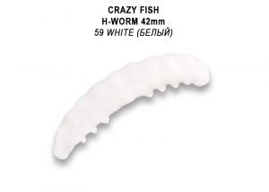 Силікон Crazy Fish MF H-Worm 1.65