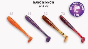 Силікон Crazy Fish Nano Minnow 1.6