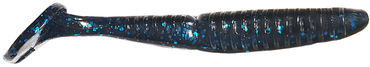 Силікон Gambler EZ VibeZ 3.75'' Black Blue Glitter 1шт