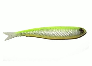 Силікон Jackall Clone Fry Hf Chartreuse Glitter 1шт