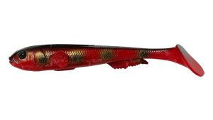 Силикон Savage Gear 3D LB Goby Shad 20см Red Bullhead UV