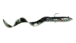 Силікон Savage Gear 3D Real Eel Ready 30см Black Green Pearl Php 1шт