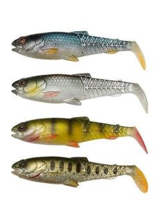 Силікон Savage Gear Craft Cannibal Paddletail 10.5см Clear Water Mix 4шт