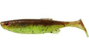 Силікон Savage Gear Fat Minnow T-Tail 105mm Chartreuse Pumpkin 1шт