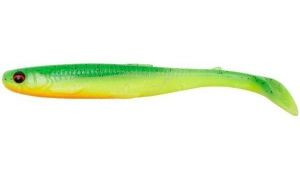 Силікон Savage Gear Slender Scoop Shad 110mm Green Yellow 1шт