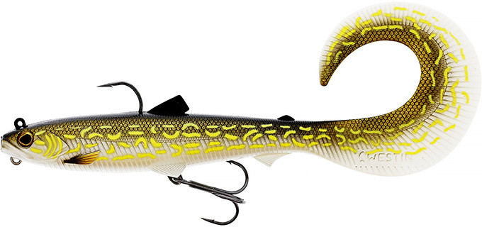 Силікон Westin BullTeez Curltail R 'N R 21cm 73g Natural Pike (1шт/уп)