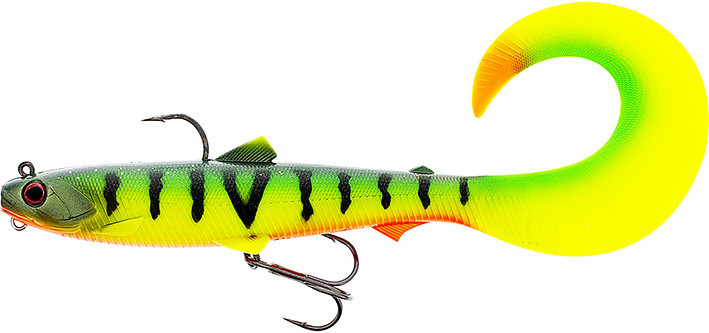 Силікон Westin BullTeez Curltail R 'N R 21cm 73g Tiger Perch (1шт/уп)