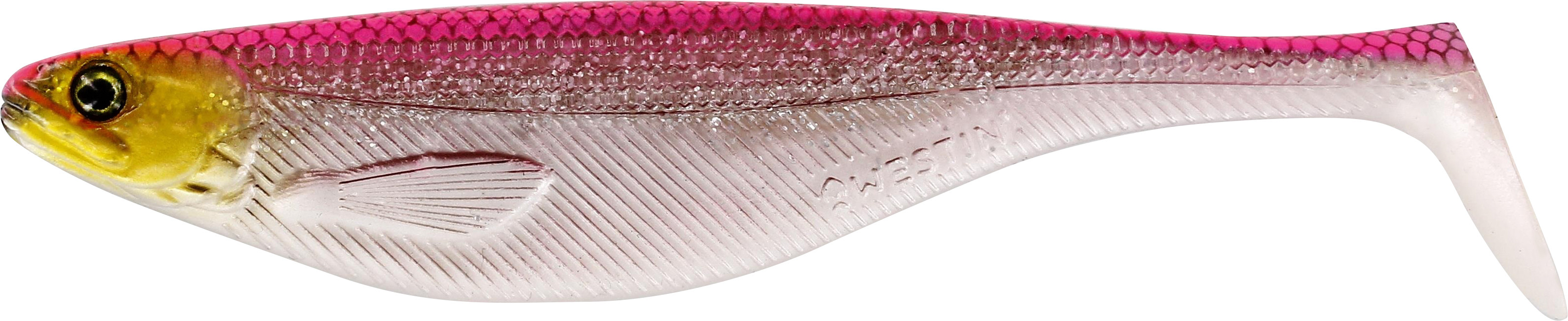 Силікон Westin ShadTeez 9cm Pink Headlight 3шт/уп