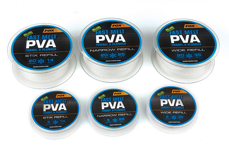Змінний рукав PVA Fox Edges Fast Melt Refills 25mm Narrow 5m