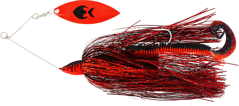 Спіннербейт Westin MonsterVibe (Willow) 65g Flash Red
