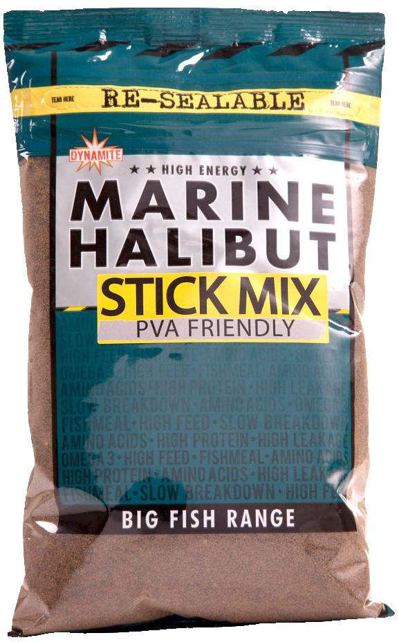 Стик микс Dynamite Baits Marine Halibut Stick Mix 1kg