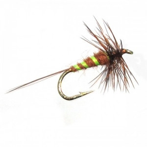 Суха мушка Gnat Mayfly Brown SM02-14