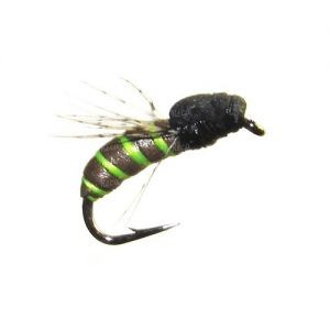 Сухая мушка Wasp Olive SM58-12