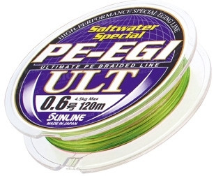 Sunline PE EGI ULT #0.6/0.128 4.5кг 120м