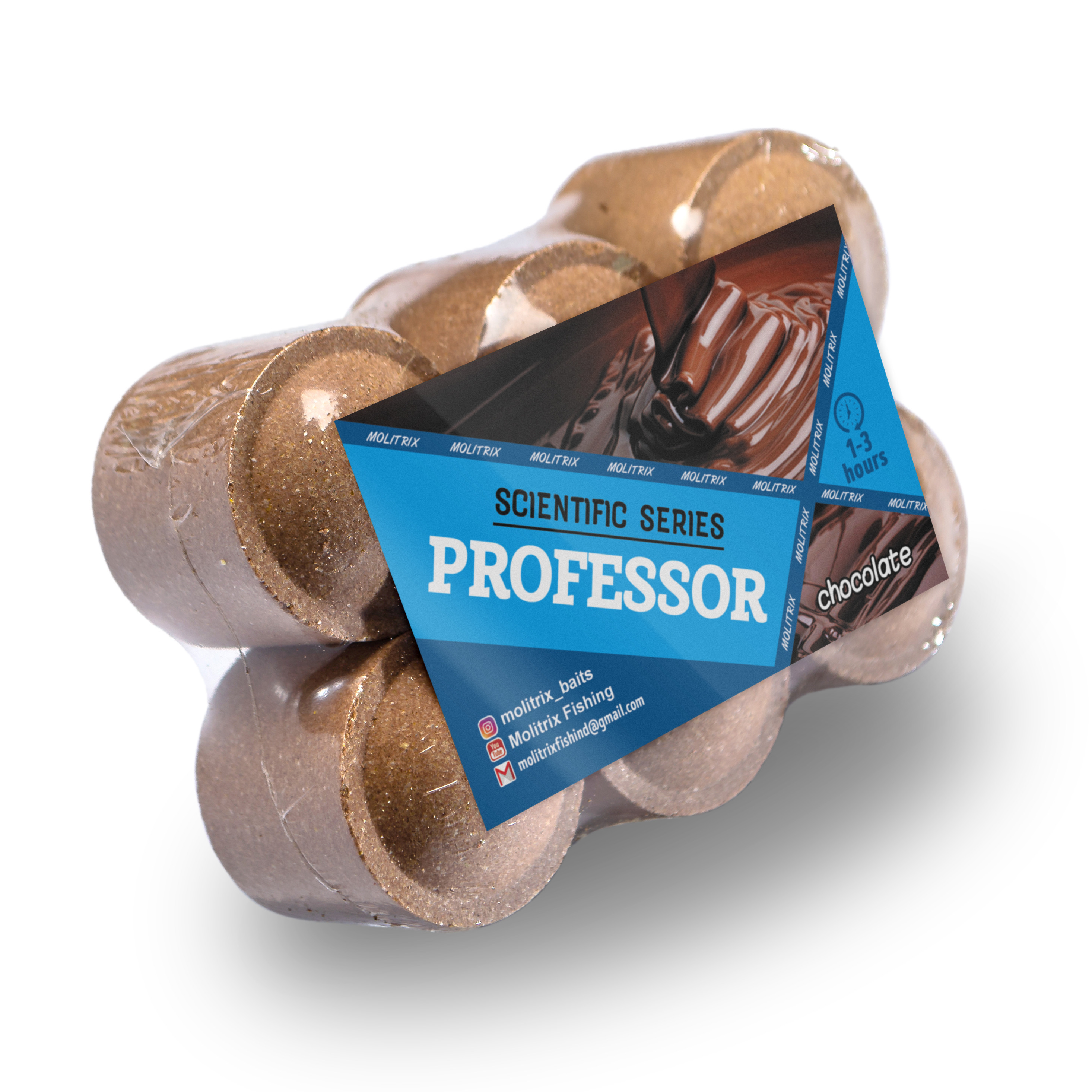 Технопланктон Molitrix PROFESSOR 6x30g 1-3ч Шоколад
