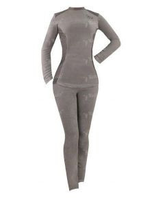 Термобелье женское Fishing ROI микрофлис серое ХXL