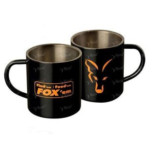 Термокружка FOX Stainless Black XL 400ml Mug FFF CLU254