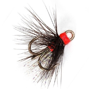 Тройник Treble Feather Mini Black TR023-10